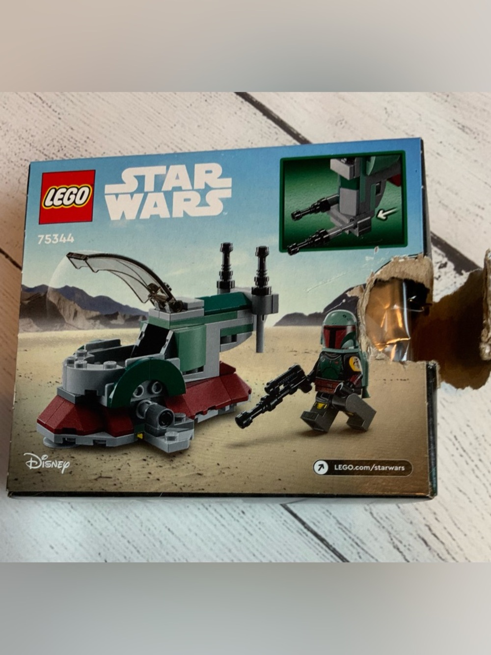 Lego Star Wars Boba Fett’s Statship #75312 & NIP Mini set #75344 w/boxes - Picture 5 of 6